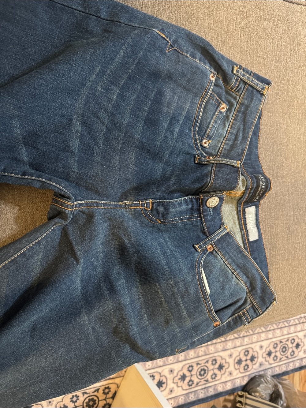 Aeropostale women’s dark wash jeans